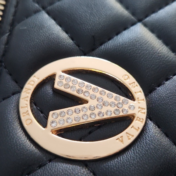 Valentino Orlandi Mini Train Case Bag With Chain Strap..$330 Retail! Just $130!! - Picture 2 of 10